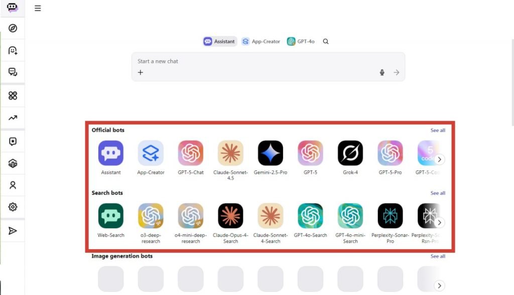 گفتگو با چت‌بات‌ها در Poe