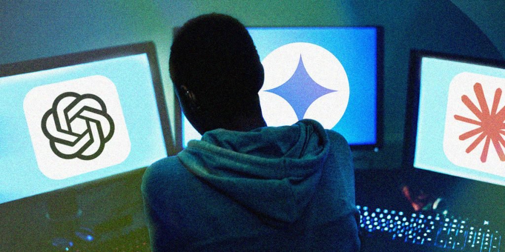 مدل‌های هوش مصنوعی روی مانیتور