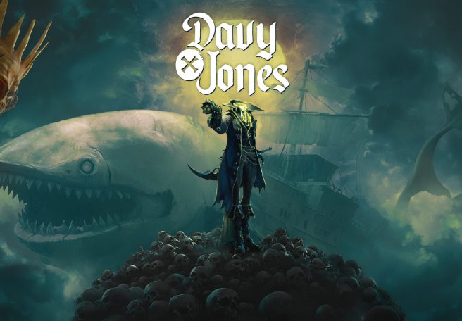 پوستر بازی DAVY x JONES با حضور شخصیت اصلی