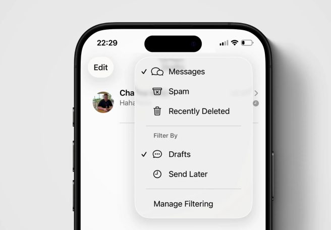 پیام‌رسان اصلی آیفون با iOS 26 قابلیتی کاربردی دریافت می‌کند