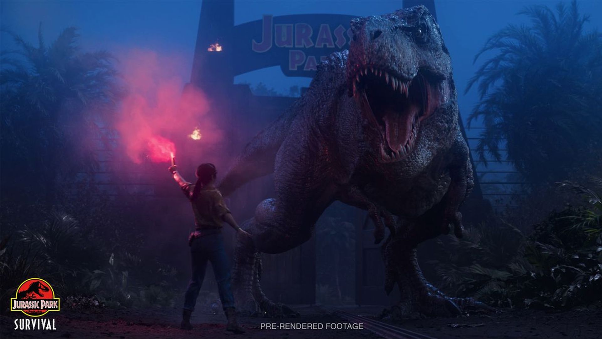 ویدیو گیم‌ پلی Jurassic Park: Survival تی رکس بی‌رحم را به نمایش می‌گذارد