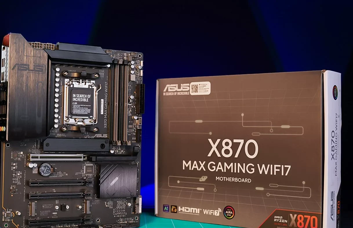 معرفی مادربرد ASUS X870 MAX GAMING WIFI7: آینده‌نگری برای Ryzen 9000