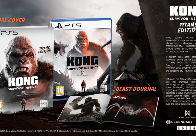 نسخه فیزیکی بازی Kong: Survivor Instinct برای پلی استیشن 5 منتشر شد
