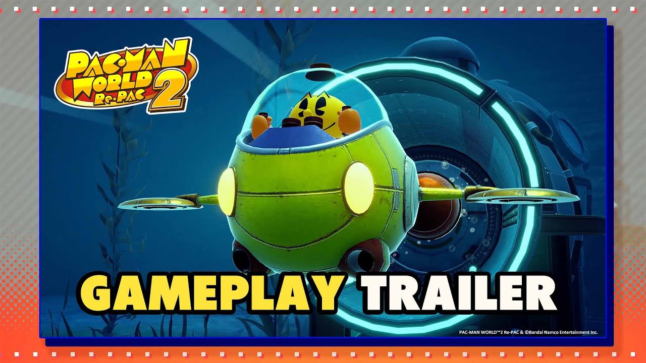 تریلر گیم پلی PAC-MAN WORLD 2 Re-PAC ویژگی‌های جذاب آن را نمایش می‌دهد