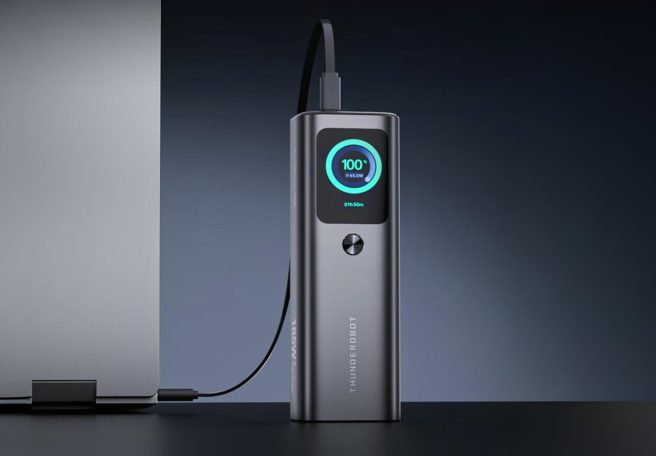 پاوربانک قدرتمند V20 Pro با نمایشگر هوشمند و خروجی ۱۶۵ وات رونمایی شد