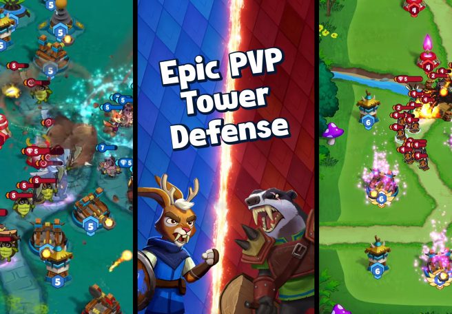 بازی موبایل Tower Rush منتشر شد؛ رقابت‌های آنلاین در سبک دفاع از قلعه