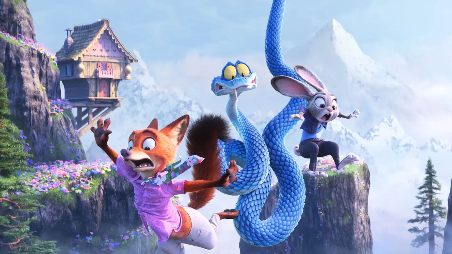تصاویر جدید انیمیشن Zootopia 2 از یک خانواده پر نفوذ گربه سان رونمایی می‌کند