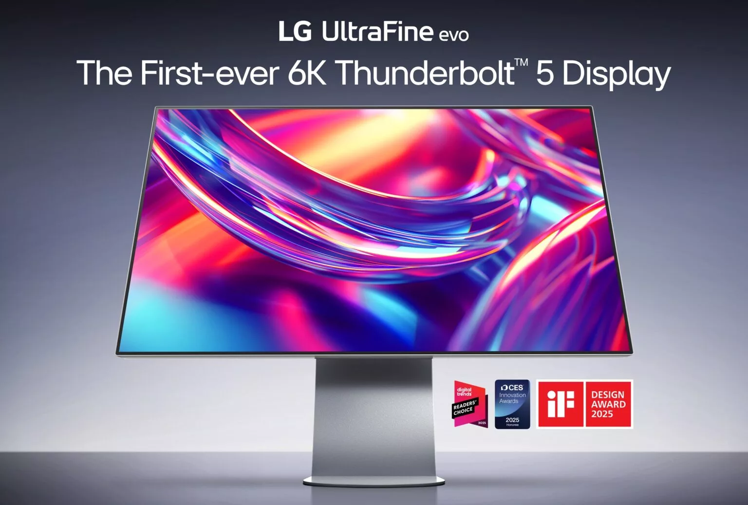 ال‌جی اولین مانیتور 6K با Thunderbolt 5 در جهان را عرضه کرد + قیمت