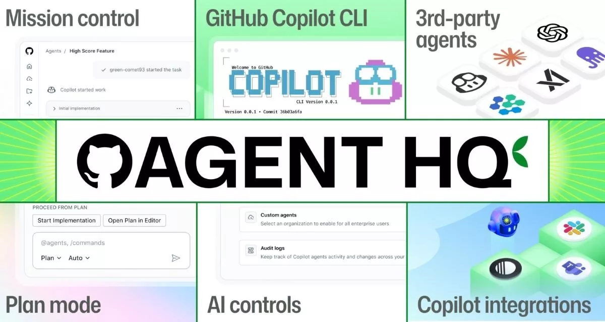 گیت‌هاب Agent HQ را معرفی کرد؛ دسترسی آسان به ایجنت‌های کدنویسی