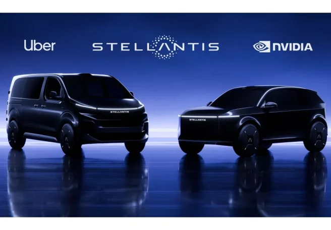 استلانتیس، انویدیا، فاکسکان و اوبر با همکاری یکدیگر روبوتاکسی می‌سازند