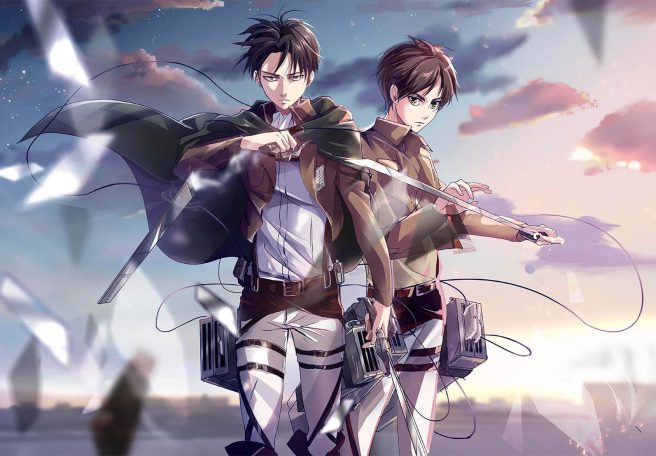 ادای احترام به Attack on Titan در انیمه Chainsaw Man – The Movie: Reze Arc