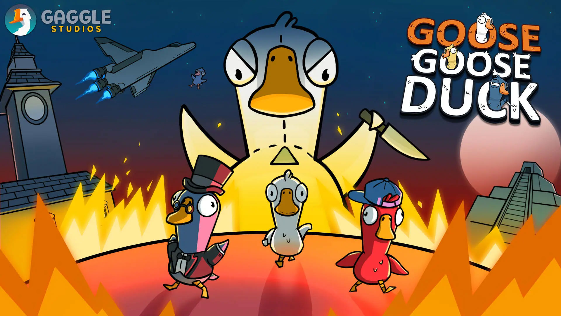معرفی بازی موبایل Goose Goose Duck | غاز‌های خائن