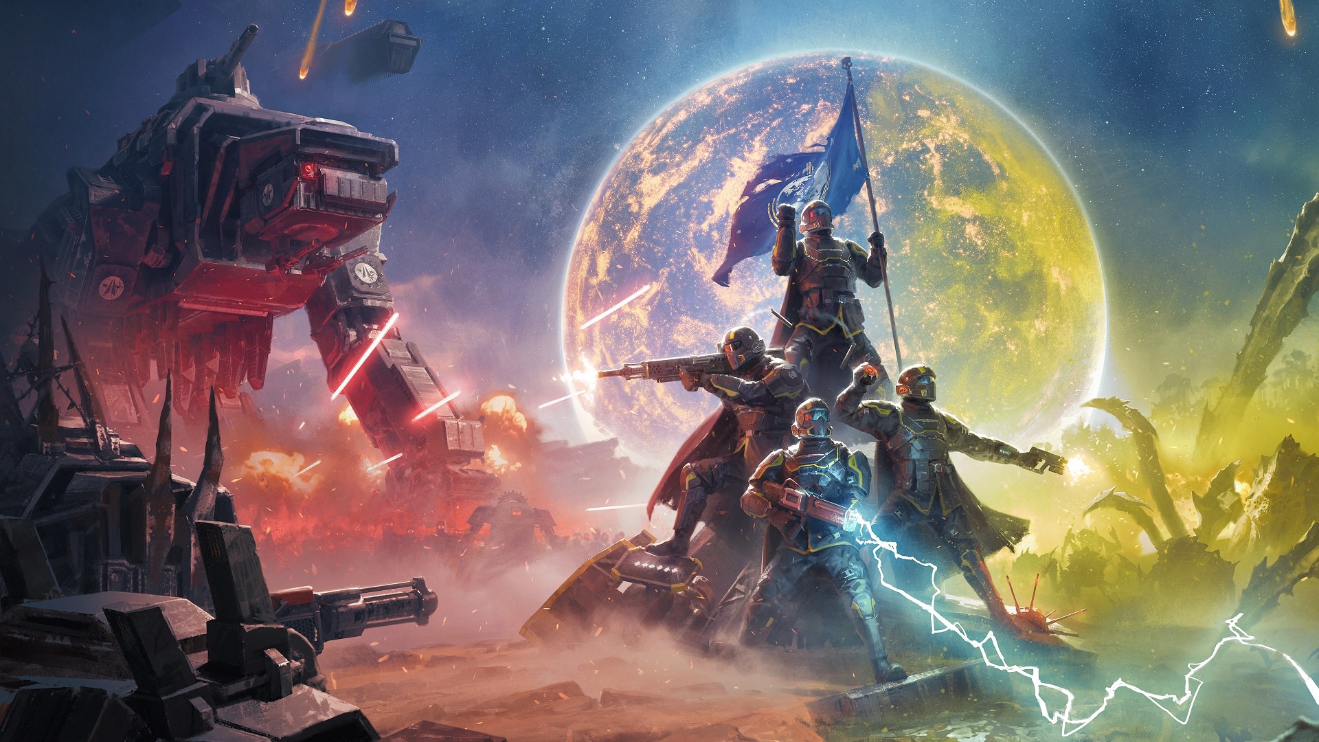 سازندگان Helldivers 2 رفع سریع باگ‌ها را در اولویت قرار داده‌اند