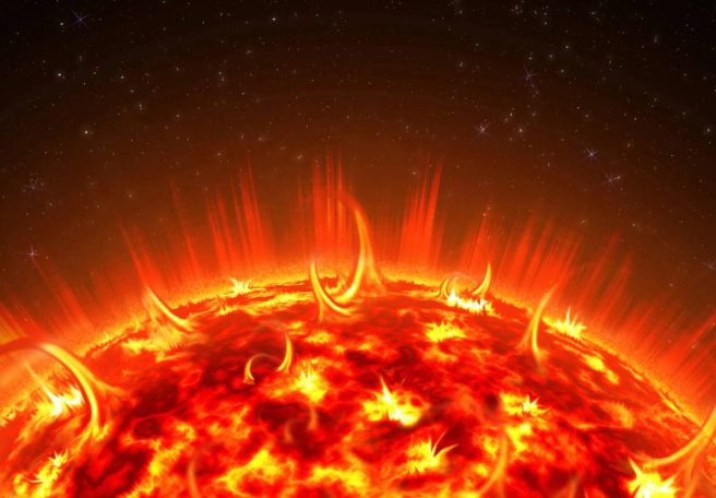 در خورشید باران می‌بارد و دانشمندان بالاخره معمای شکل‌گیری آن را حل کرده‌اند