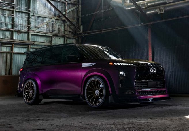 اینفینیتی QX80 R-Spec با موتور هزار اسب بخاری نیسان GT-R معرفی شد