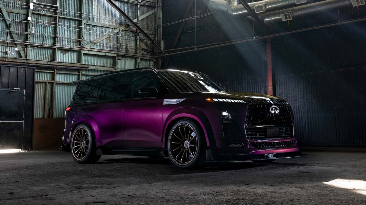 اینفینیتی QX80 R-Spec با موتور هزار اسب بخاری نیسان GT-R معرفی شد