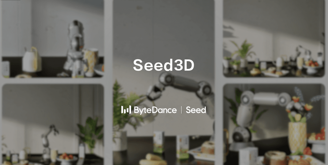 بایت‌دنس هوش مصنوعی Seed3D 1.0 را معرفی کرد؛ تبدیل عکس به مدل سه‌بعدی