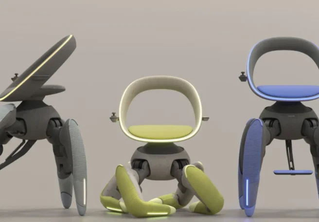 تویوتا از یک صندلی رباتیک عجیب رونمایی کرد که راه میرود! + ویدیو