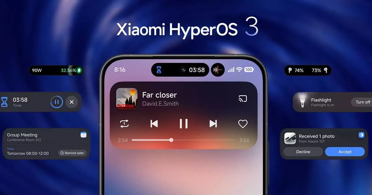 شیائومی HyperOS 3