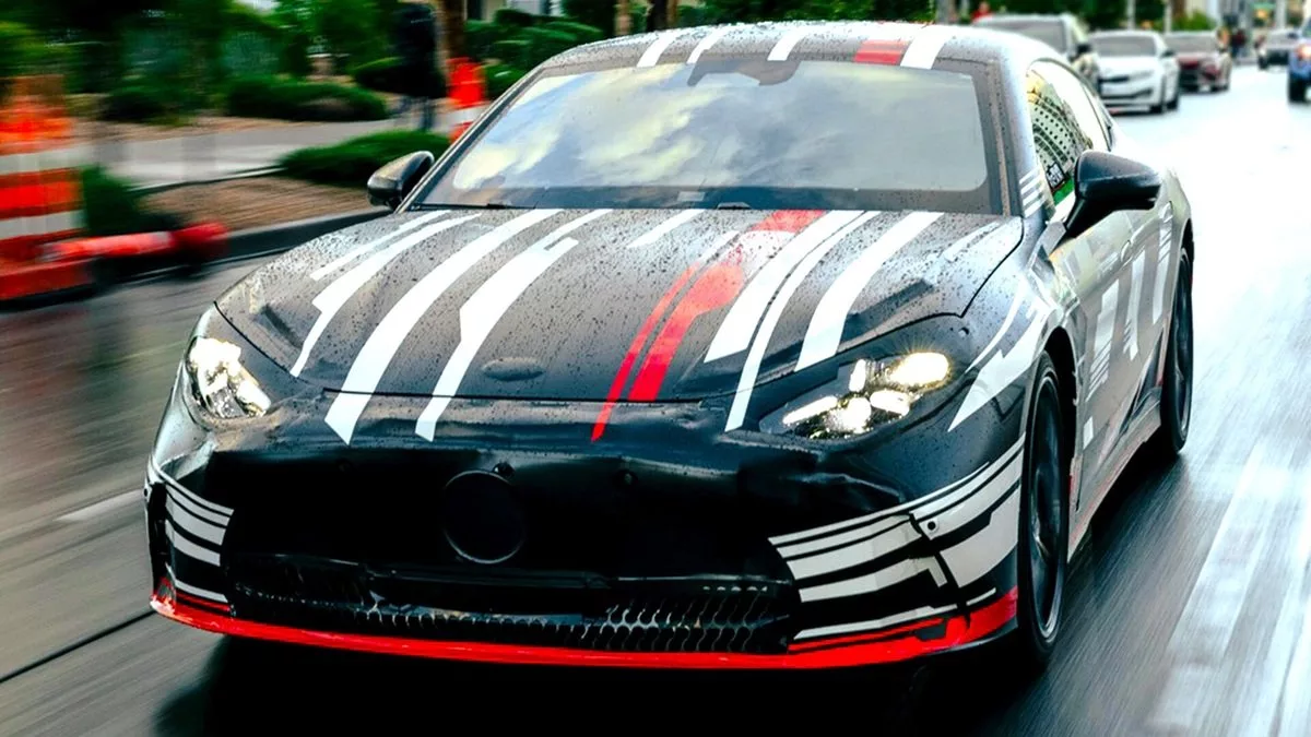 مرسدس AMG هایپر سدان GT 4-Door را در لاس وگاس به نمایش گذاشت