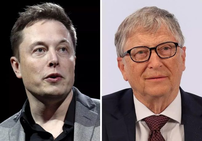 ایلان ماسک قدرت علمی بیل گیتس را زیر سؤال برد