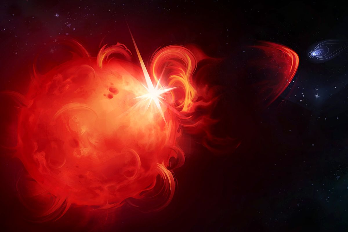 دانشمندان برای نخستین‌بار فوران جرم تاجی را در ستاره‌ای دیگر شناسایی کردند