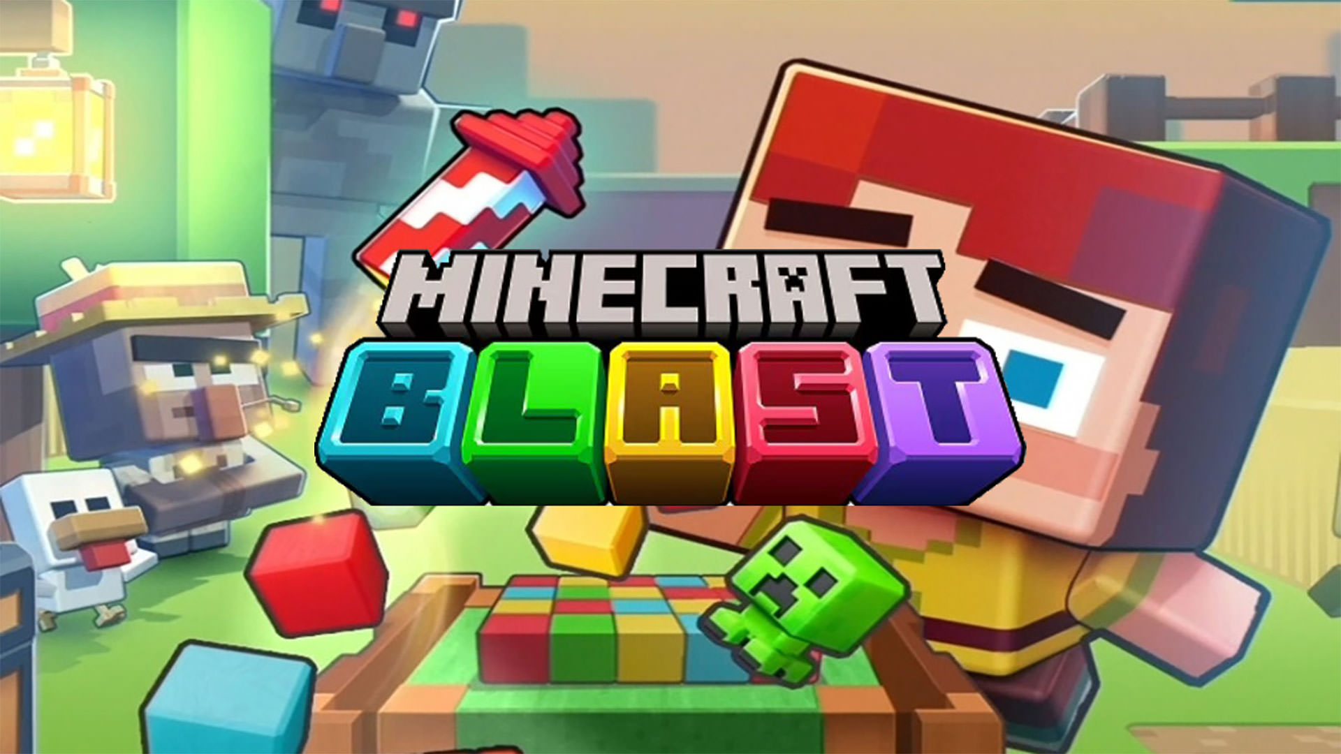 بازی موبایل Minecraft Blast معرفی شد؛ تجربه‌ای متفاوت از ماینکرفت