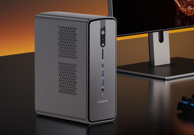 این مینی کامپیوتر پرقدرت ۱۲۸ گیگابایت رم دارد و از خروجی 4K چهارگانه پشتیبانی میکند