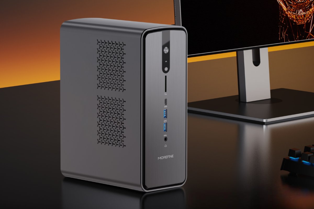 این مینی کامپیوتر پرقدرت ۱۲۸ گیگابایت رم دارد و از خروجی 4K چهارگانه پشتیبانی میکند