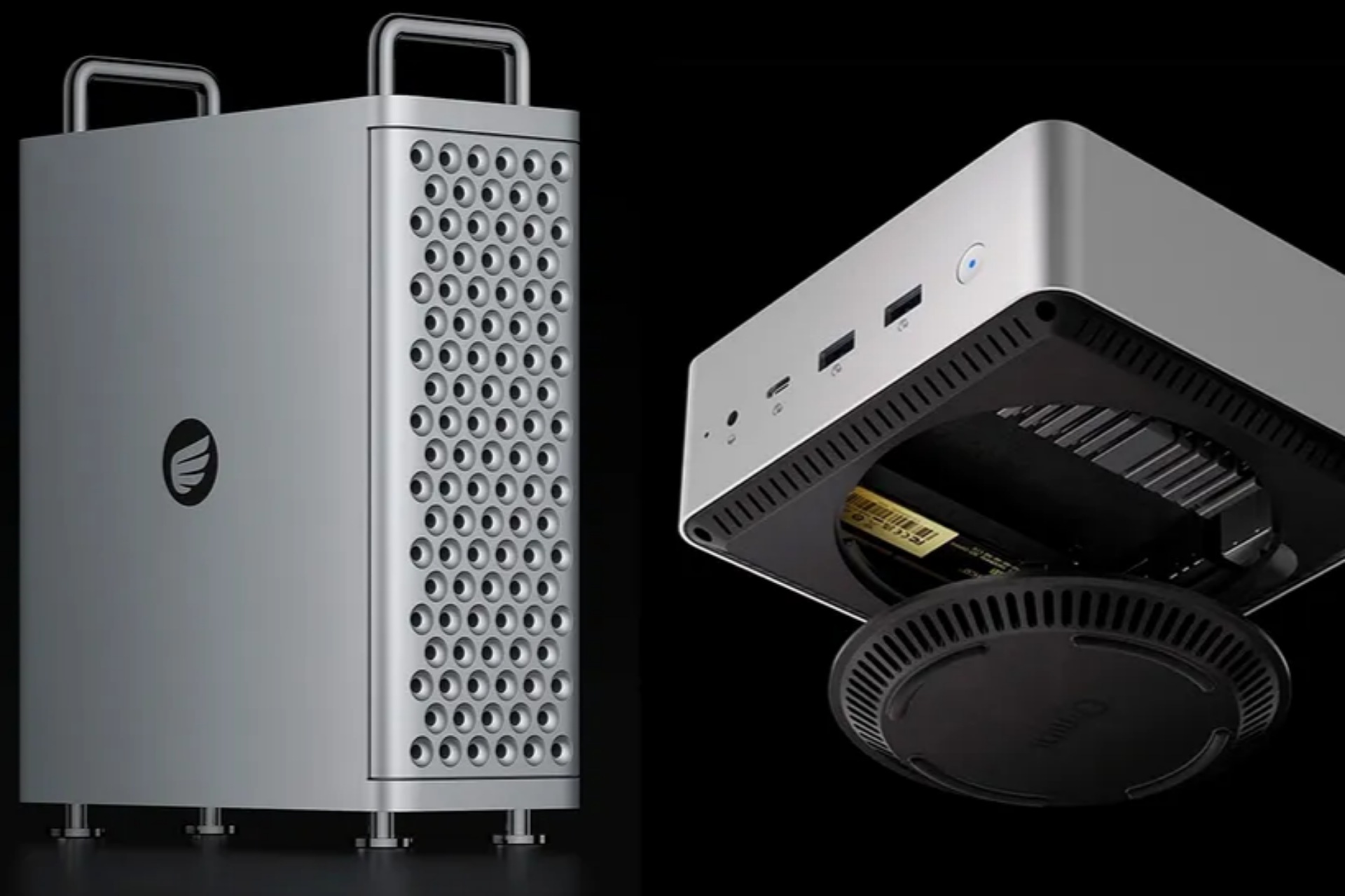 مدلهای کپیشده ویندوزی مک پرو و مک مینی اپل رونمایی شدند