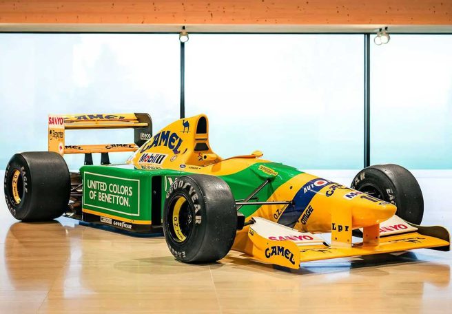 خودرو افسانه‌ای مایکل شوماخر حراج می‌شود