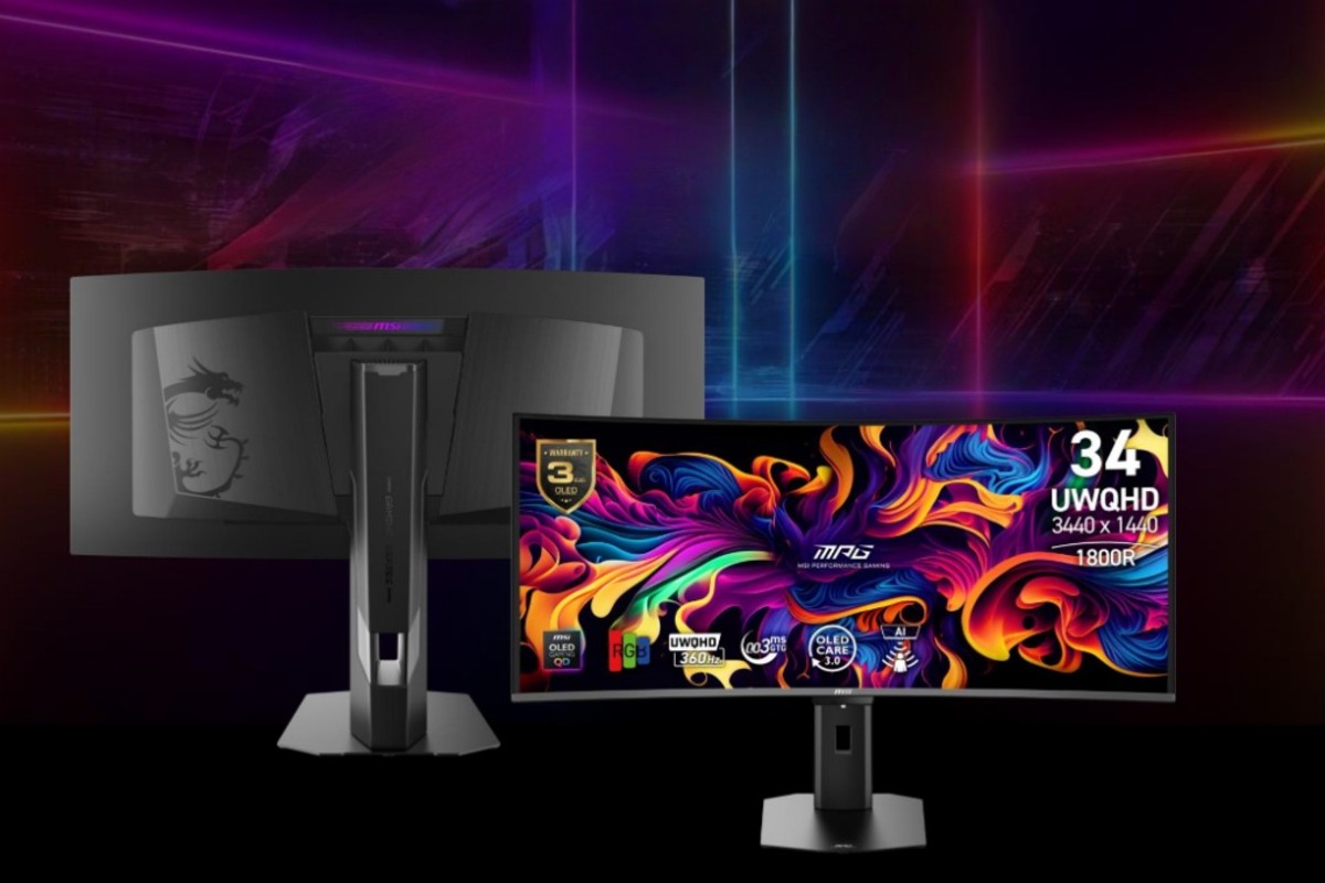 مانیتور گیمینگ جدید ام‌اس‌آی با پیشرفته‌ترین نمایشگر اولد سامسونگ رونمایی شد