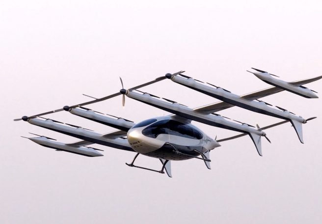 شرکت چینی AutoFlight از بزرگ‌ترین خودرو پرنده جهان رونمایی کرد [تماشا کنید]