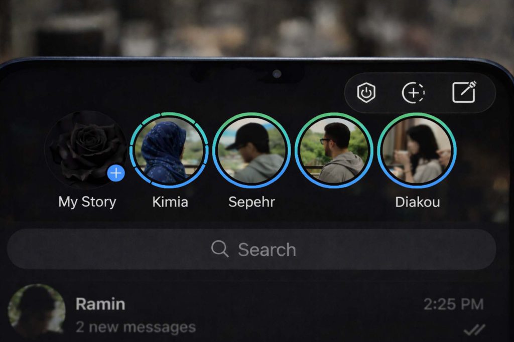چگونه استوری تلگرام بگذاریم؟ - زومیت