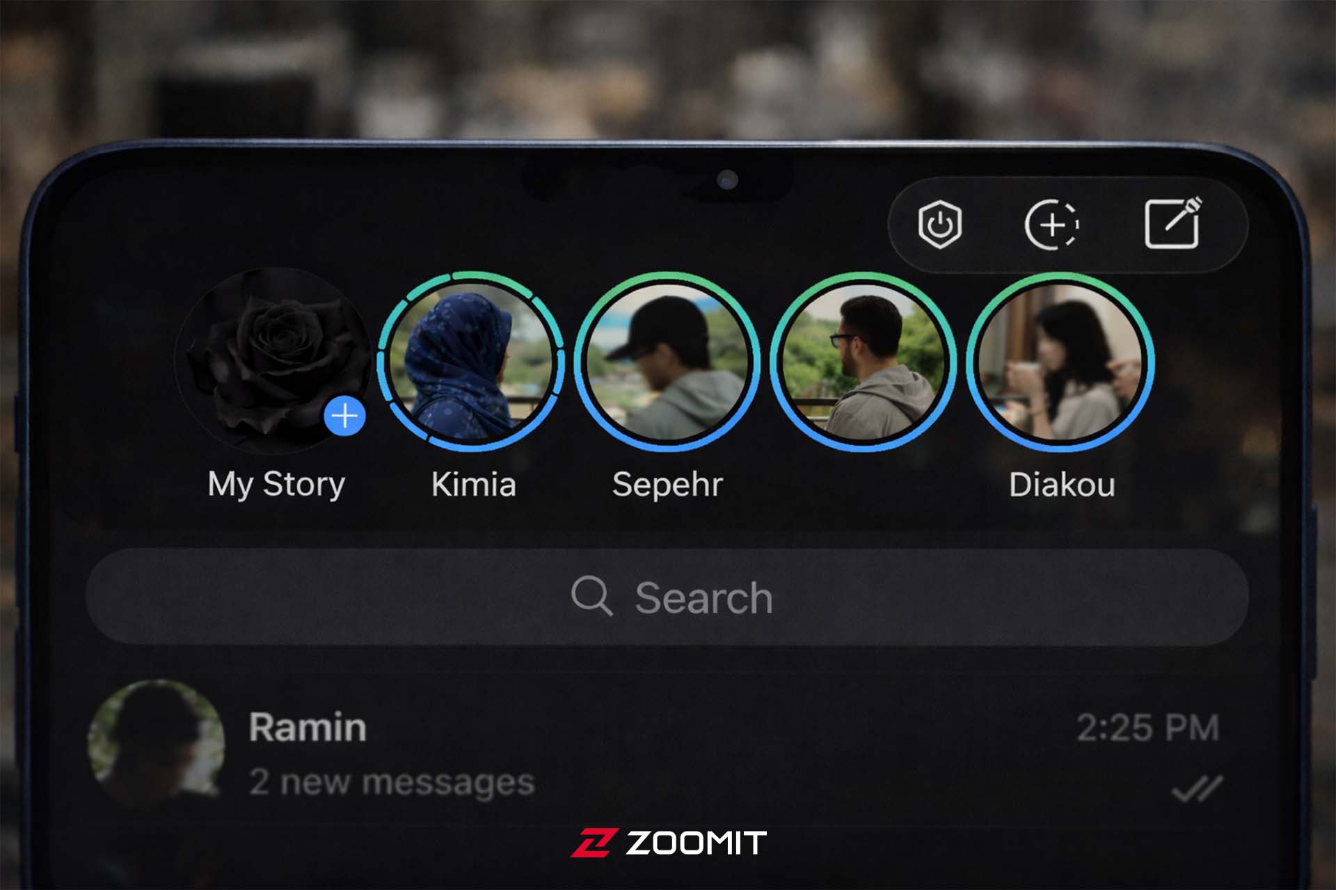 چگونه استوری تلگرام بگذاریم؟ - زومیت