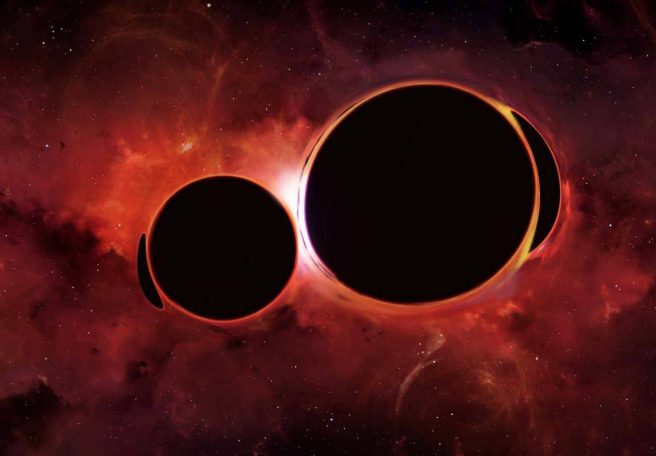 برخورد سیاه‌چاله‌های کلان‌جرم چقدر انرژی آزاد می‌کند؟ نمی‌توانید تصور کنید