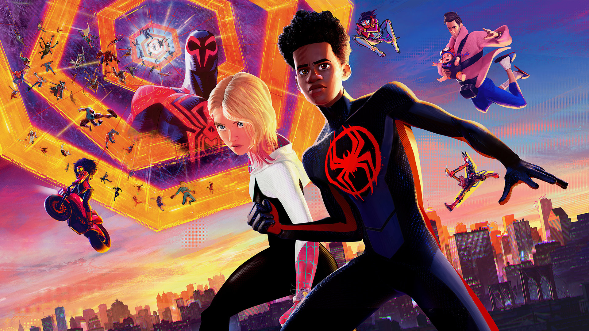 تصاویر جدیدی از انیمیشن Spider-Man: Beyond the Spider-Verse منتشر شد