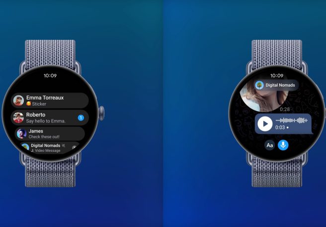 تلگرام پس از پنج سال به ساعت‌های هوشمند Wear OS برگشت