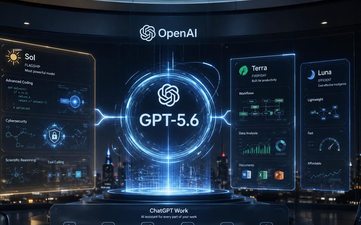 همزمان با انتشار GPT-5.6، هوش مصنوعی جدید ChatGPT Work رونمایی شد