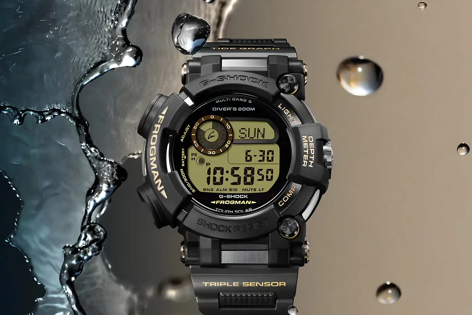 ساعت جدید کاسیو با سنسورهای پیشرفته، بدنه محکم و مقاومت چشمگیر در برابر نفوذ آب معرفی شد