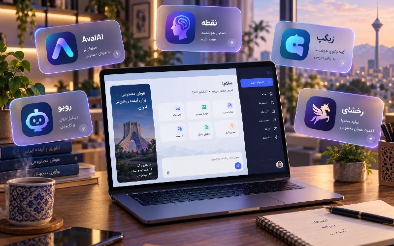 فهرست بهترین سایت‌های هوش مصنوعی ایرانی در سال ۲۰۲۶